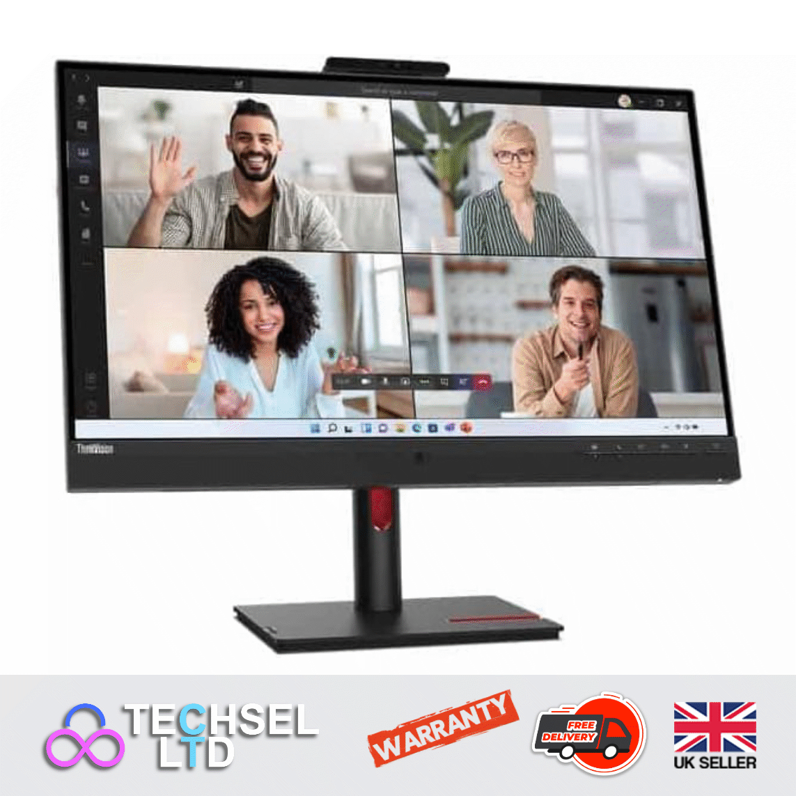 Lenovo ThinkVision T27hv-30 27 inch Quad HD IPS LED Monitor Aspect Rat