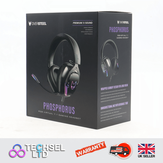 Oversteel Phosphorus Gaming Headset 7.1 USB cable Omni-directional Mic