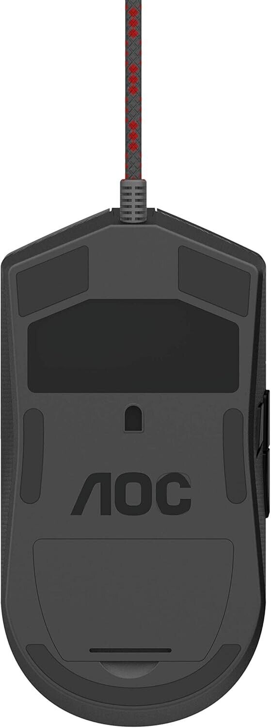 AOC Agon AGM700 Gaming Mouse 16,000 DPI Omron Switches RGB effects