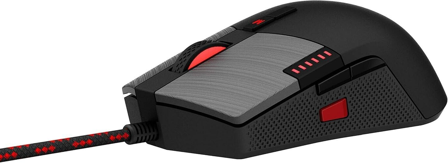 AOC Agon AGM700 Gaming Mouse 16,000 DPI Omron Switches RGB effects