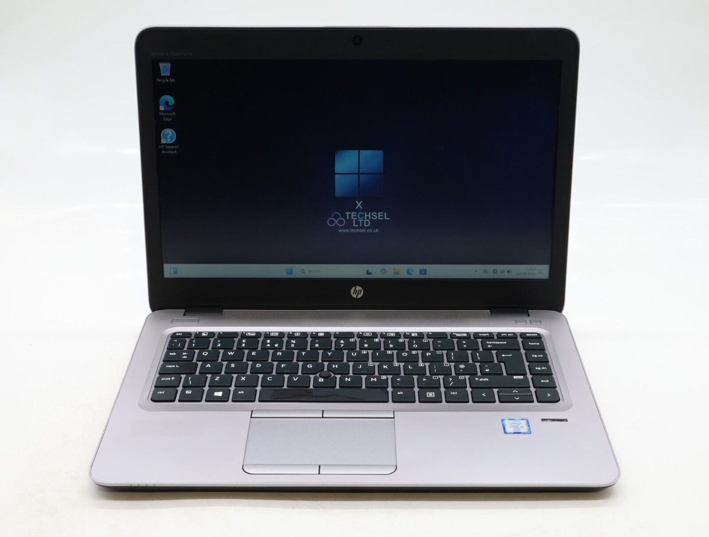 14" HP EliteBook Laptop 840 G3 i5-6300U 8GB 256GB SSD WiFi Webcam Wind