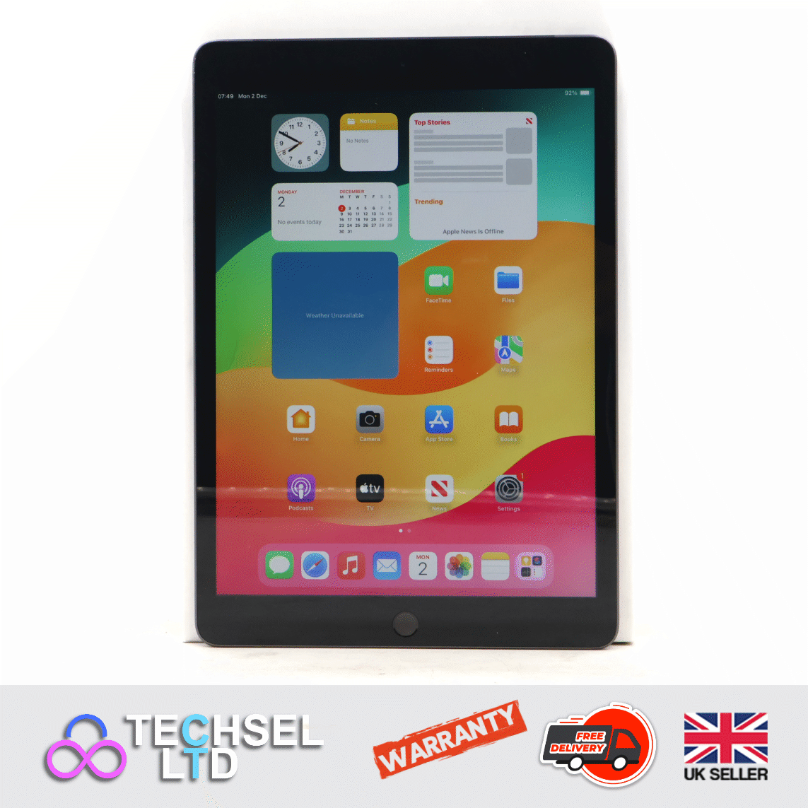 Apple iPad 7th Gen. 32GB Wi-Fi+4G 10.2 in - Space Grey