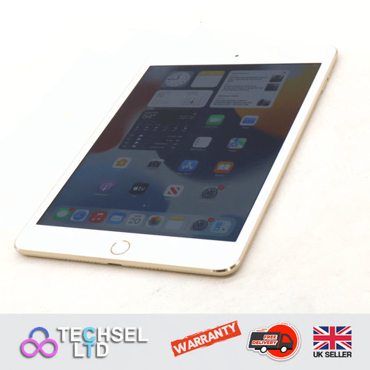 Apple iPad Mini 4th Gen 64GB 128GB Wi-Fi 7.9in GOLD